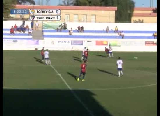 Primera parte del partido CD Torrevieja-C.F. Torre Levante